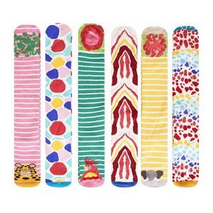 Soxy Childrens/Kids Jungle Thermal Boot Socks (Pack of 6) / Multicolored